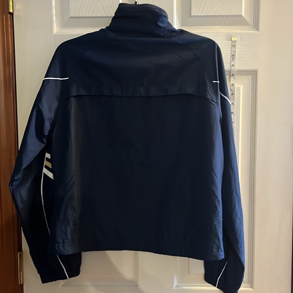 Adidas-M-University of Notre Dame-full zip, lined,embroidered,windbreaker/jacket - Picture 2 of 15